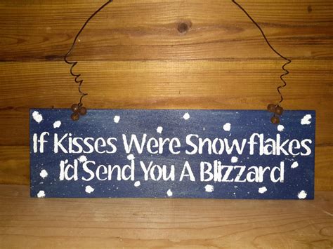if kisses were snowflakes funny